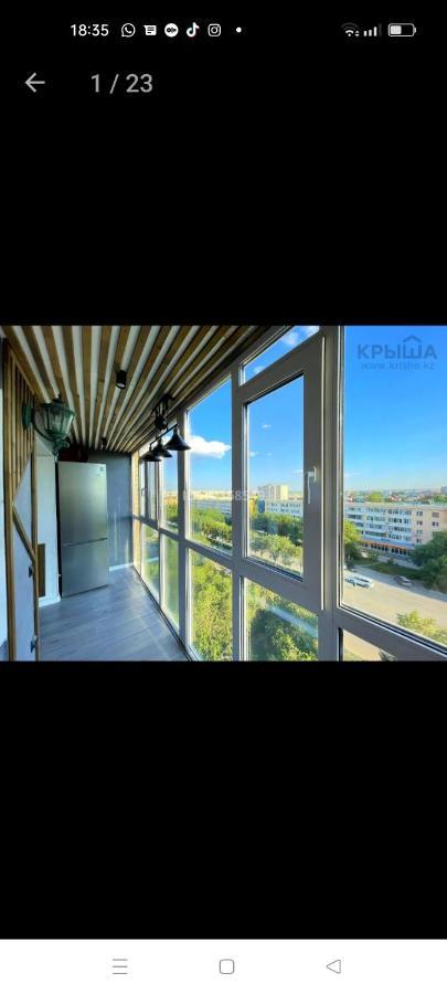 Двухкомнатная Квартира В Самом Центре Актобе Bagian luar foto